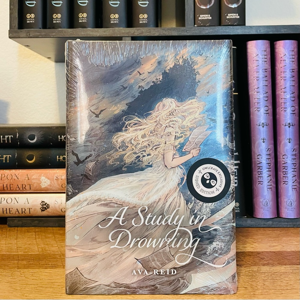 Owlcrate Exclusive Signed Edition A Study in Drowning by Ava Reid